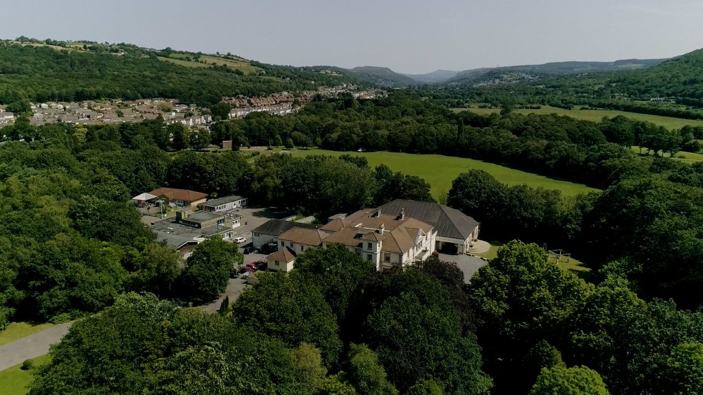 drone footage South Wales